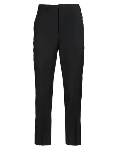 Ami Alexandre Mattiussi Man Pants Black Size 26 Virgin Wool