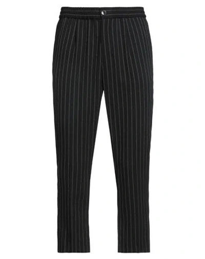 Ami Alexandre Mattiussi Man Pants Black Size M Virgin Wool
