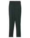 Ami Alexandre Mattiussi Man Pants Dark Green Size 24 Polyester, Virgin Wool