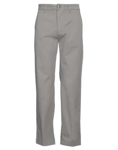 Ami Alexandre Mattiussi Man Pants Grey Size L Cotton