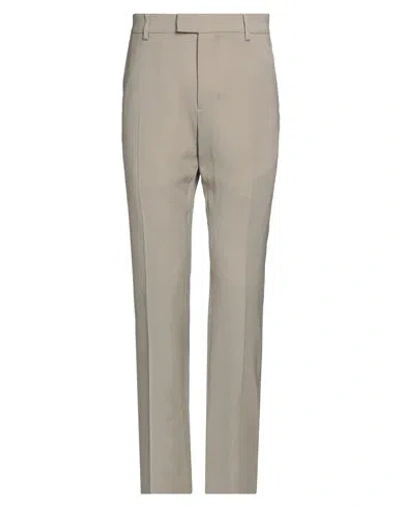Ami Alexandre Mattiussi Man Pants Khaki Size 30 Viscose, Virgin Wool In Beige