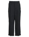 Ami Alexandre Mattiussi Man Pants Midnight Blue Size 24 Polyester, Virgin Wool, Elastane