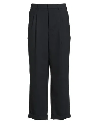Ami Alexandre Mattiussi Man Pants Midnight Blue Size 24 Polyester, Virgin Wool, Elastane