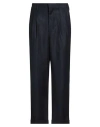 Ami Alexandre Mattiussi Pinstriped Tailored Cropped Trousers In Blue