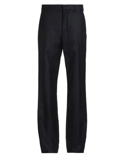 Ami Alexandre Mattiussi Man Pants Midnight Blue Size 38 Virgin Wool In Multi