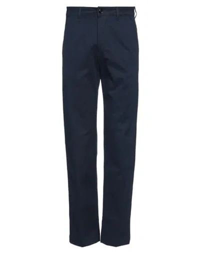 Ami Alexandre Mattiussi Man Pants Midnight Blue Size S Cotton