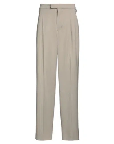 Ami Alexandre Mattiussi Woman Pants Taupe Size 10 Viscose, Wool In Grey
