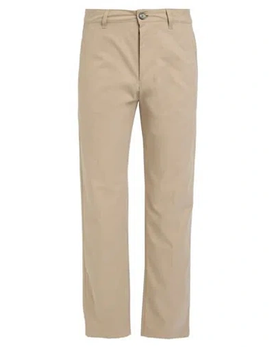 Ami Alexandre Mattiussi Man Pants Taupe Size L Cotton In Neutral