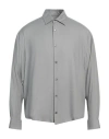 Ami Alexandre Mattiussi Man Shirt Grey Size S Viscose