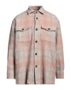 Ami Alexandre Mattiussi Man Shirt Pastel Pink Size S Virgin Wool