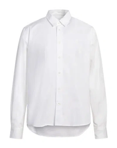 Ami Alexandre Mattiussi Man Shirt White Size L Cotton