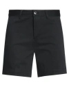 Ami Alexandre Mattiussi Man Shorts & Bermuda Shorts Black Size M Cotton