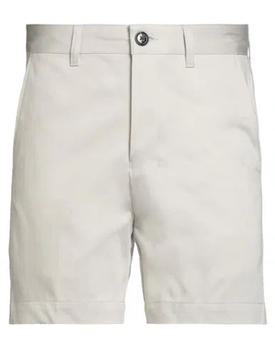 Ami Alexandre Mattiussi Man Shorts & Bermuda Shorts Light Grey Size S Cotton In Gray