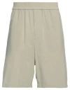 Ami Alexandre Mattiussi Man Shorts & Bermuda Shorts Sage Green Size L Cotton