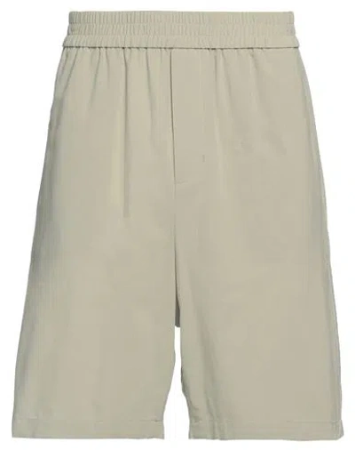 Ami Alexandre Mattiussi Man Shorts & Bermuda Shorts Sage Green Size L Cotton