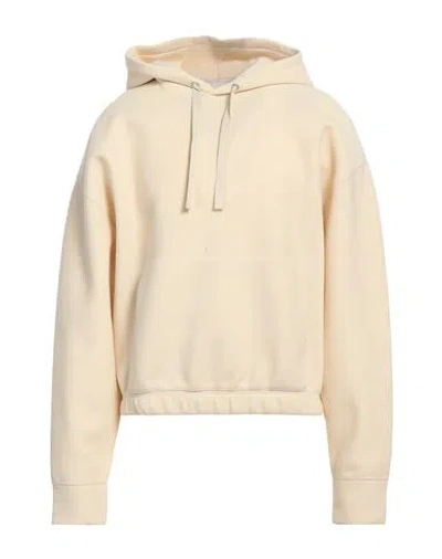 Ami Alexandre Mattiussi Man Sweatshirt Beige Size L Viscose, Wool