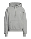 Ami Alexandre Mattiussi Man Sweatshirt Grey Size Xl Organic Cotton, Elastane