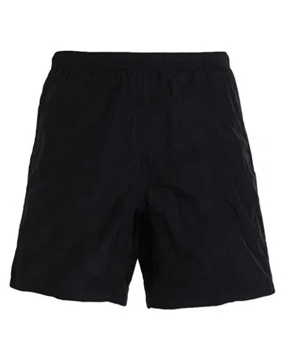 AMI ALEXANDRE MATTIUSSI AMI ALEXANDRE MATTIUSSI MAN SWIM TRUNKS BLACK SIZE XS POLYAMIDE