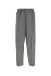 Ami Alexandre Mattiussi Ami Paris Men Virgin Wool Blend Trousers In Gray