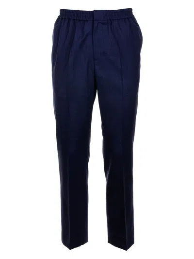 AMI ALEXANDRE MATTIUSSI MEN'S 100% COTTON COMFORTABLE TROUSERS