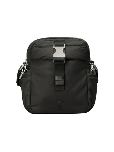 Ami Alexandre Mattiussi Men's Adc Pocket Crossbody Bag In Black