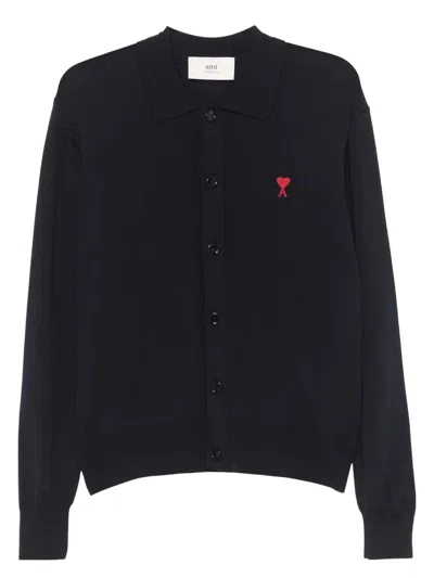 AMI ALEXANDRE MATTIUSSI MEN'S AMI DE COEUR CARDIGAN