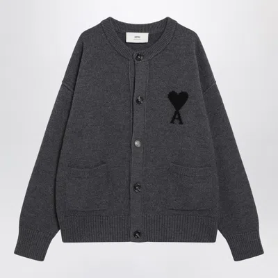 AMI ALEXANDRE MATTIUSSI MEN'S AMI DE COEUR CARDIGAN