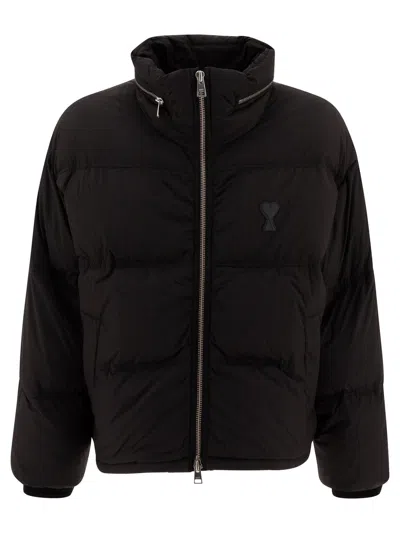 AMI ALEXANDRE MATTIUSSI MEN'S "AMI DE COEUR" DOWN JACKET