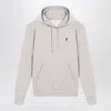 Ami Alexandre Mattiussi Ami Paris Ami Paris Grey Cotton Ami De Coeur Hoodie In Gray