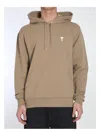 Ami Alexandre Mattiussi Ami Paris Men Cotton Sweatshirt In Green