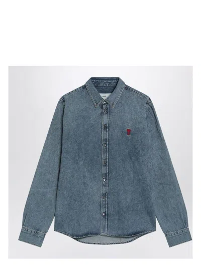AMI ALEXANDRE MATTIUSSI MEN'S AMI DE COEUR SHIRT