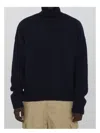 Ami Alexandre Mattiussi Ami Paris Men Ami De Coeur Sweater In Blue