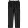Ami Alexandre Mattiussi Tailored Straight-leg Trousers In Black