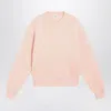 Ami Alexandre Mattiussi Ami Paris Blush Pink Ami De Coeur Sweatshirt Men In Pink