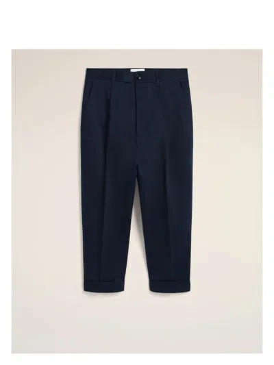 AMI ALEXANDRE MATTIUSSI MEN'S CARROT OVERSIZED TROUSERS