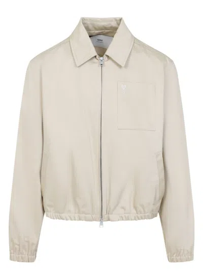 AMI ALEXANDRE MATTIUSSI MEN'S CLASSIC ADC ZIPPED JACKET