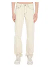 Ami Alexandre Mattiussi Classic Fit Jeans In Neutral