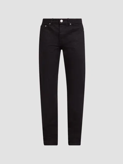 Ami Alexandre Mattiussi Classic-fit Jeans In Black