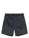 Ami Alexandre Mattiussi Ami Paris Men Cotton Shorts In Blue