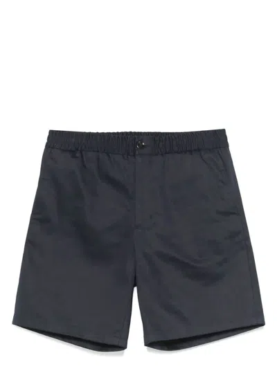 AMI ALEXANDRE MATTIUSSI MEN'S COTTON CHINO SHORTS