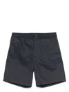 Ami Alexandre Mattiussi Ami Paris Men Cotton Shorts In Blue