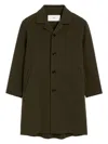 Ami Alexandre Mattiussi Ami Paris De Coeur Single-breasted Car Coat