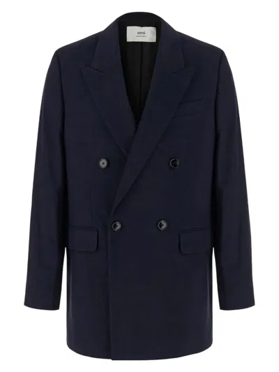 AMI ALEXANDRE MATTIUSSI MEN'S DOUBLEBREASTED JACKET