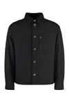 Ami Alexandre Mattiussi Padded Ami De Coeur Overshirt Black For Men In Black
