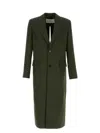 Ami Alexandre Mattiussi Wool Coat With Notch Lapel And Back Vent