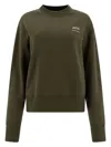 Ami Alexandre Mattiussi Ami Paris Oversized Sweatshirt In Loden