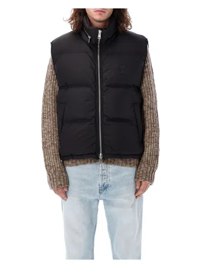 AMI ALEXANDRE MATTIUSSI MEN'S PUFFER VEST