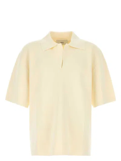 AMI ALEXANDRE MATTIUSSI MEN'S SHORT SLEEVES POLO T-SHIRT