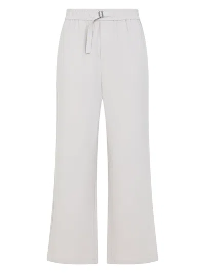 AMI ALEXANDRE MATTIUSSI MEN'S STRAIGHT ELASTICATED PANTS