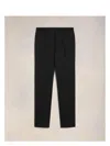 Ami Alexandre Mattiussi Straight-leg Tailored Pants In Black